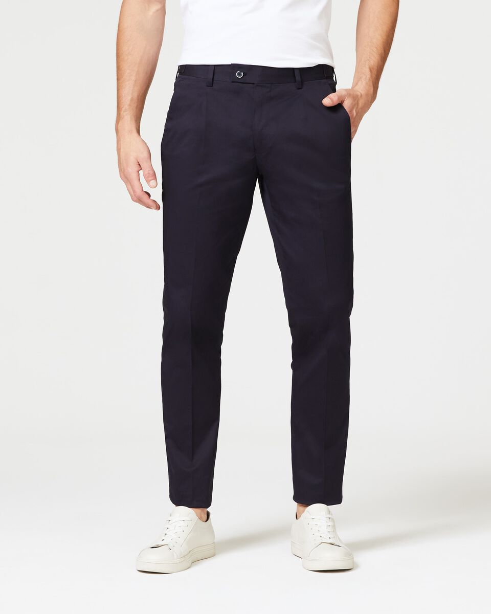 Navy Slim Stretch Tailored Suit Pant